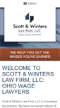 Mobile Screenshot of ohiowagelawyers.com