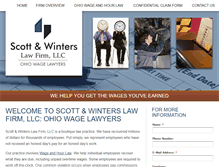 Tablet Screenshot of ohiowagelawyers.com